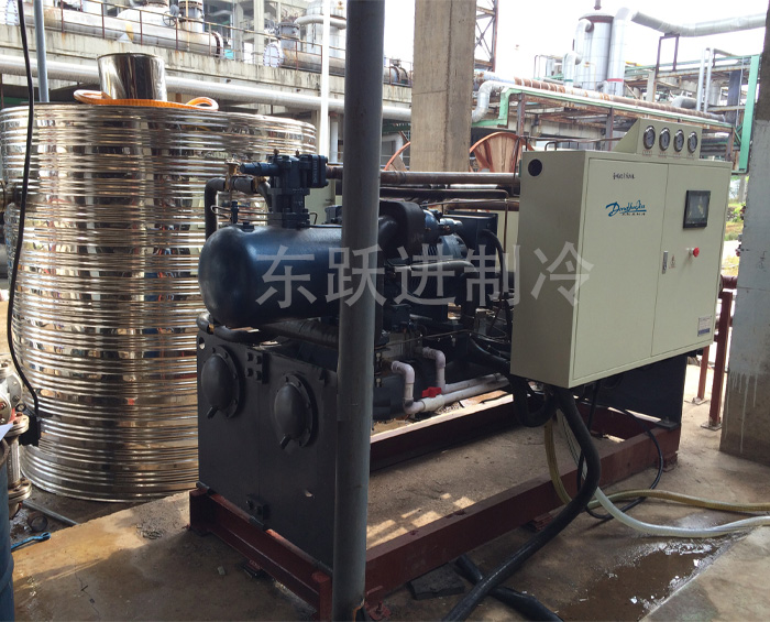 廣西柳州化工廠低溫螺桿冷水機應用案例-45℃